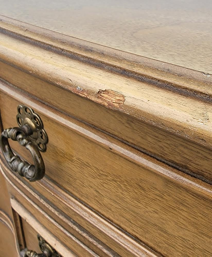 Highboy dresser/ chest of drawers French style vintage