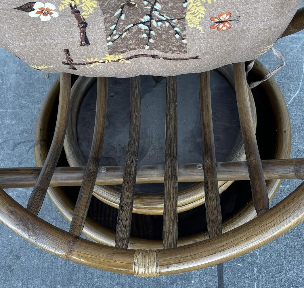 Boho Vintage Egg Lounge Chair
