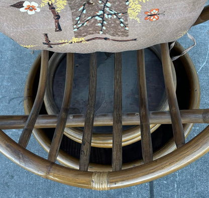 Boho Vintage Egg Lounge Chair