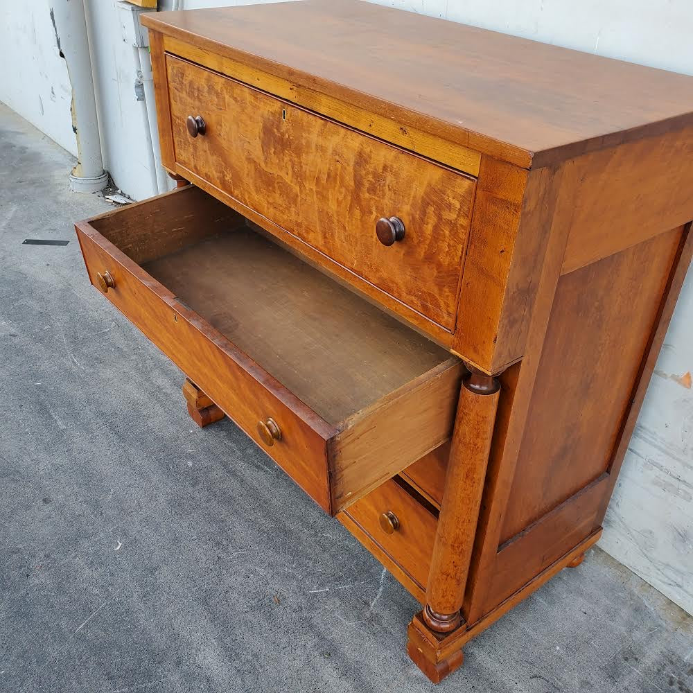 Secretary chest of drawers antique/vintage