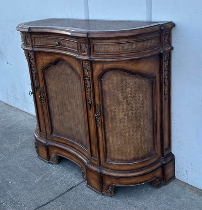 Antique Buffet/Hutch Storage Entryway Table