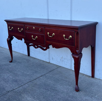 Pennsylvania house dark wood mahogany console/ hallway table