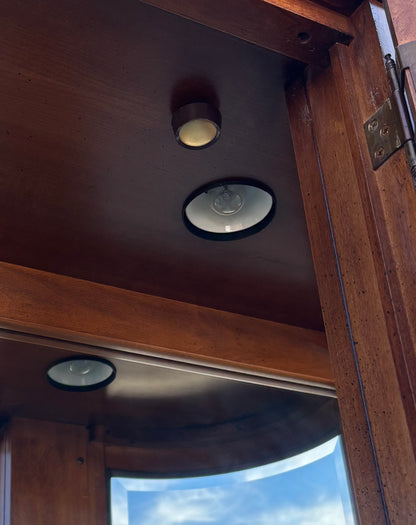 American of martinsville display cabinet lighted