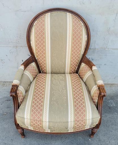 Antique/vintage bergere/accent armchair
