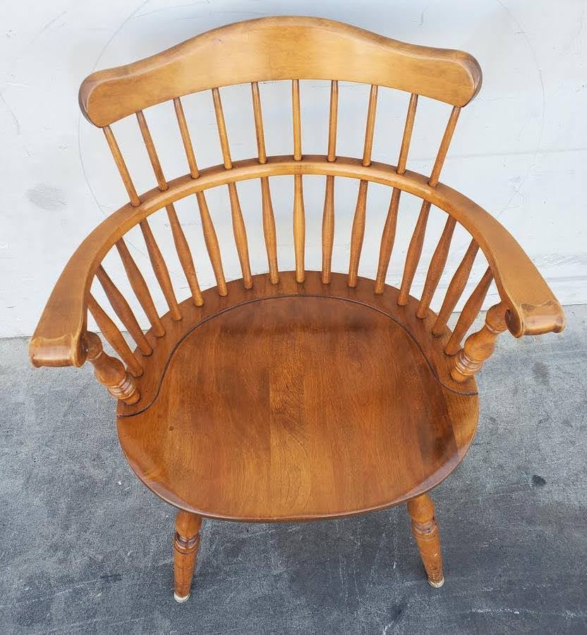 S. Bent & Bros. armchair light wood