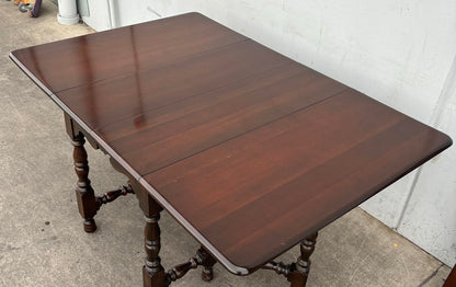 Vintage Drop Leaf With Extension Dining Table