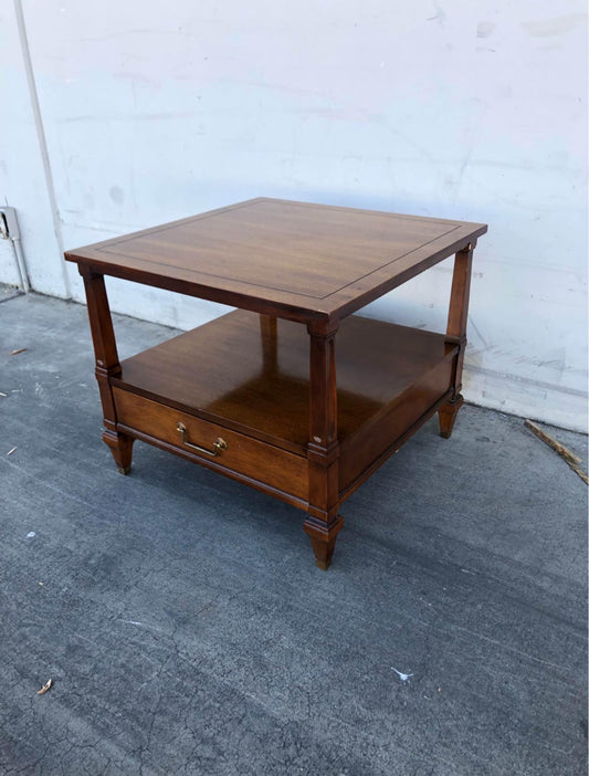end/side table /nightstand with drawer vintage mid century