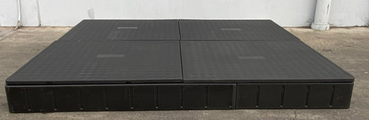 the sleep number bed platform black cal king size