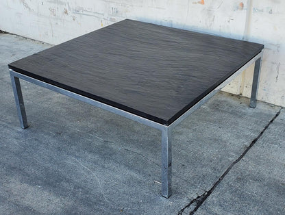 Black top lounge/coffee table