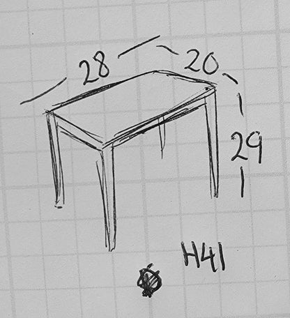 Kiel furniture co. end/side parlor table