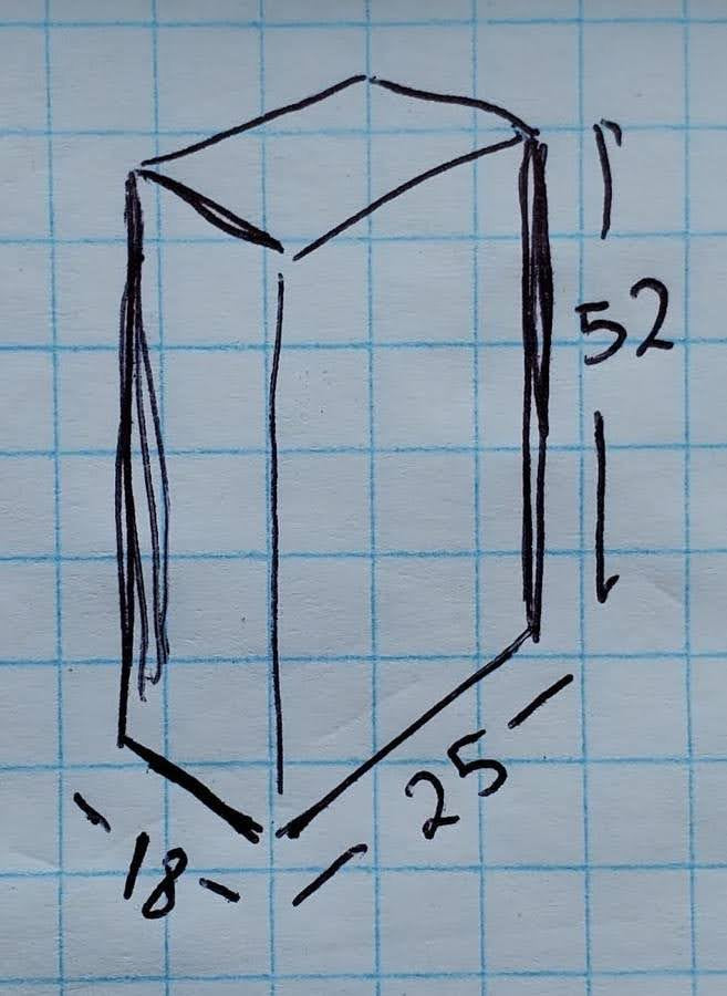 Hon tan 4 drawer file cabinet (no key)