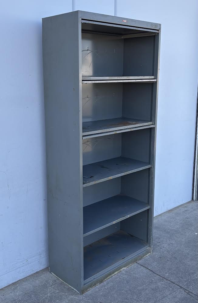 TAB Steel Metal Grey Garage Shelf Organizer