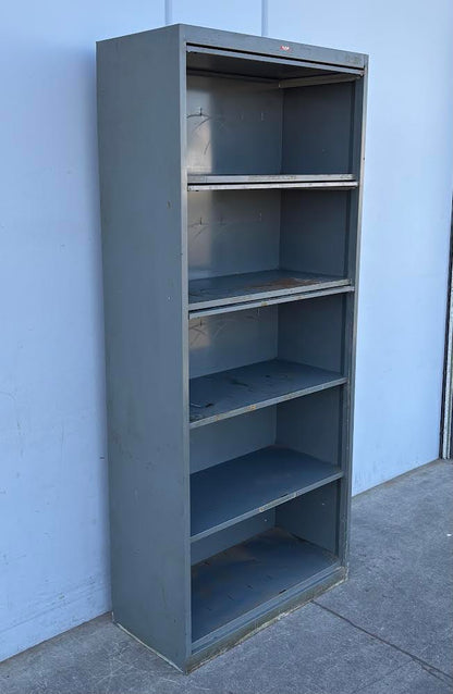 TAB Steel Metal Grey Garage Shelf Organizer