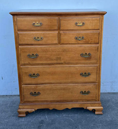 Kling Antique Colonial Style Tall Dresser