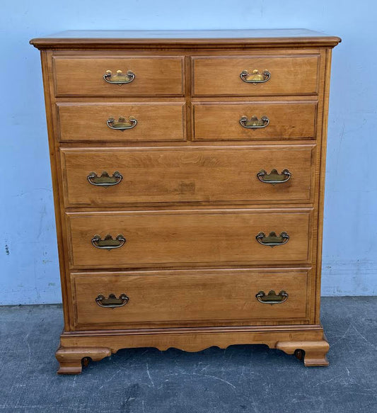 Kling Antique Colonial Style Tall Dresser