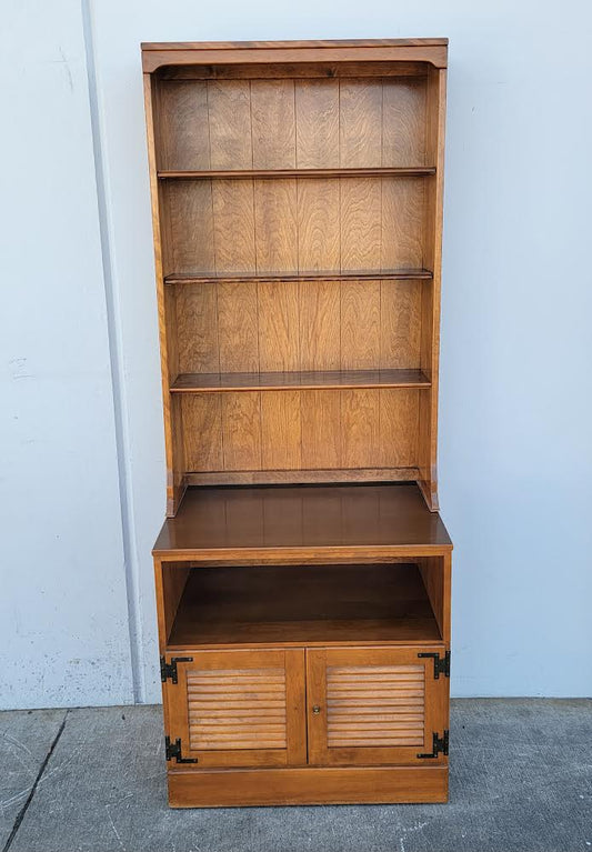 Ethan Allen bookcase dining room hutch