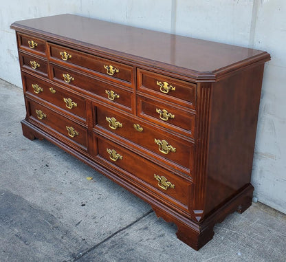 bassett style dresser /sideboard dark wood