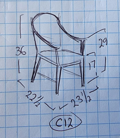 Windsor sack back armchair antique/vintage