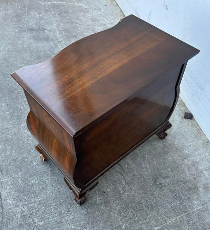 Vintage Nightstand Drawers With Gold Handles
