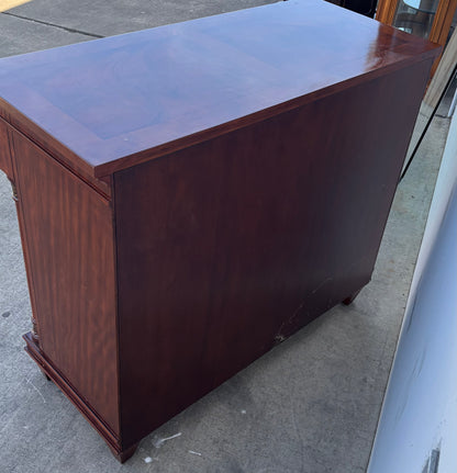 American empire style mahogany server / buffet cabinet sideboard