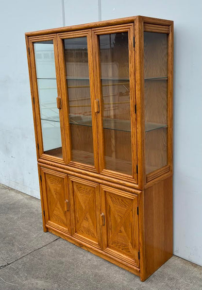 Vintage Mid Century Modern Hutch