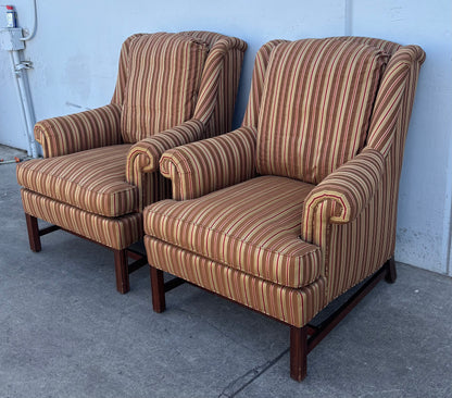 Striped armchairs (2)