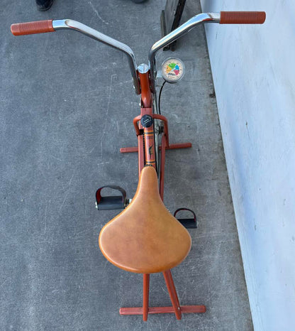 Vitamaster Roto vintage orange cycle exercise bike