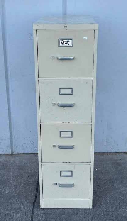 Metal 4 tier File Cabinet Hon