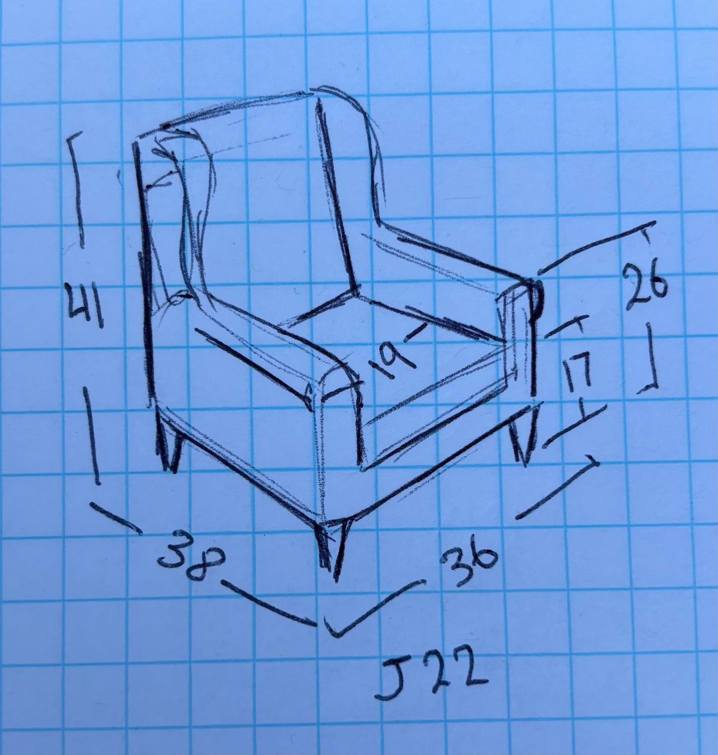 Striped armchairs (2)
