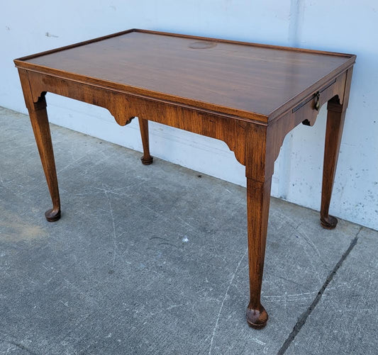 Vintage tea side table library/writing table