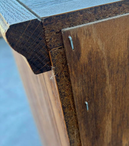 Antique Oak Bookcase/Curio cabinet
