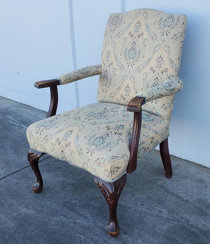 antique/vintage armchair tan/ beige