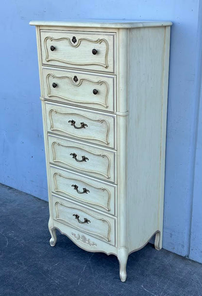 Stanley Vintage Tallboy French Style Chest Dresser jewelry/lingerie