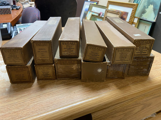 antique/vintage piano rolls (12 available)