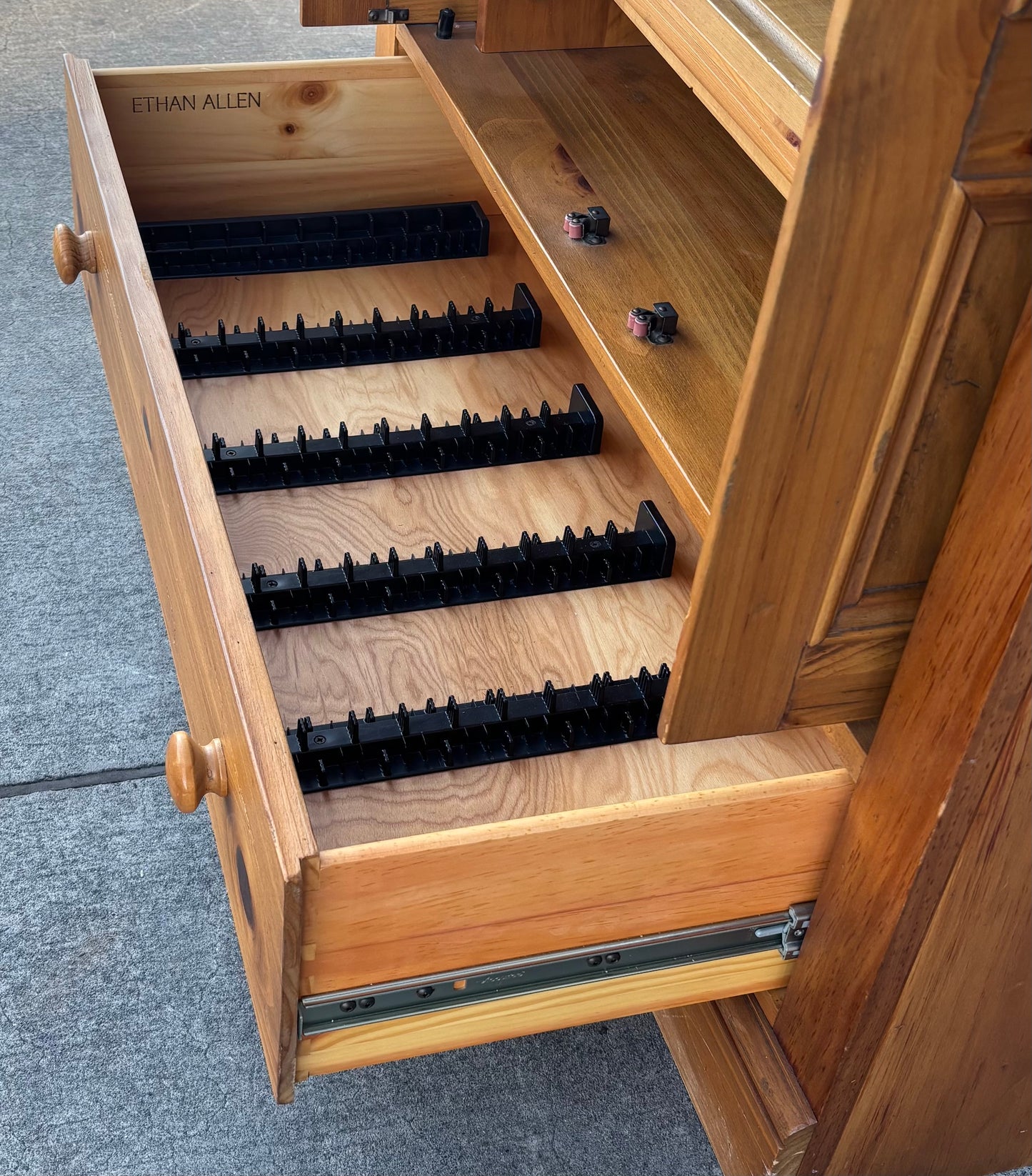 Entertainment center cabinet armoire