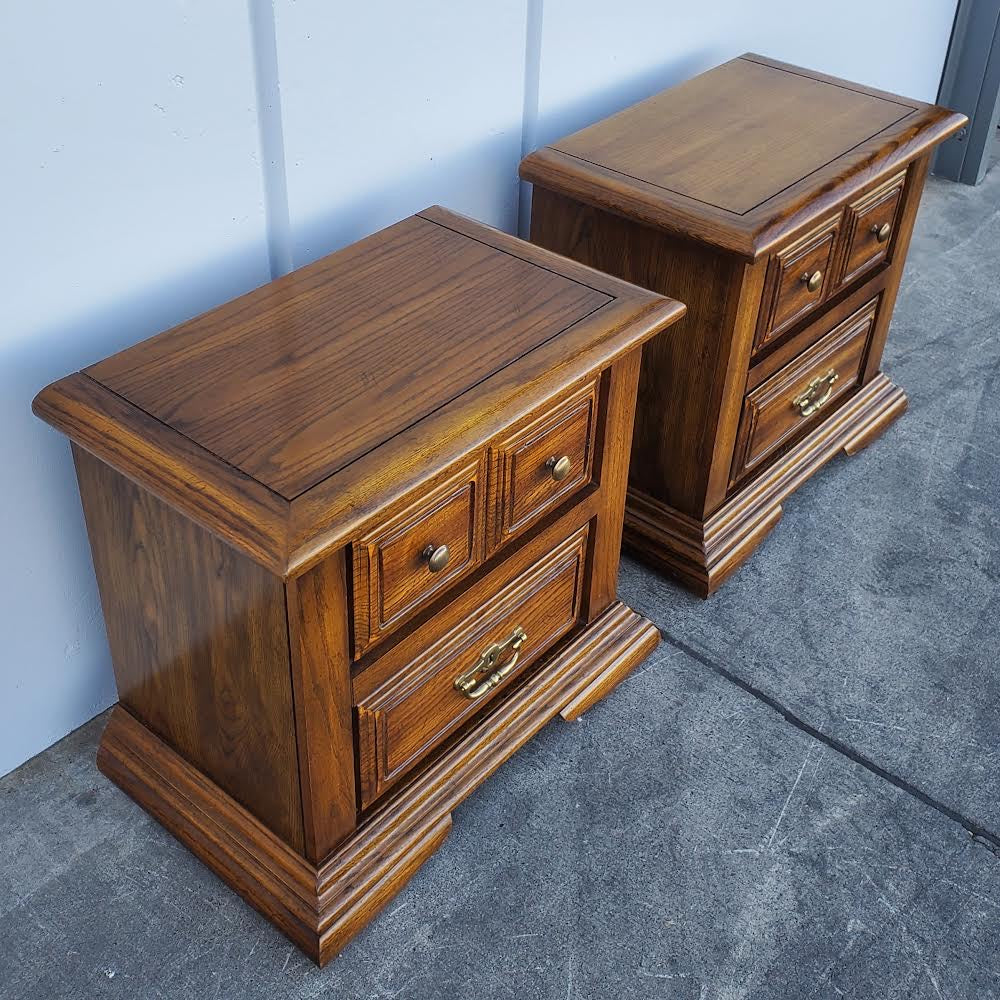 Lea nightstands/end/side tables (2)