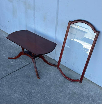 Antique Glasstop Coffee Table