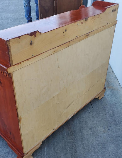 mahogany dresser/ chest if drawers/ sideboard server antique/ vintage