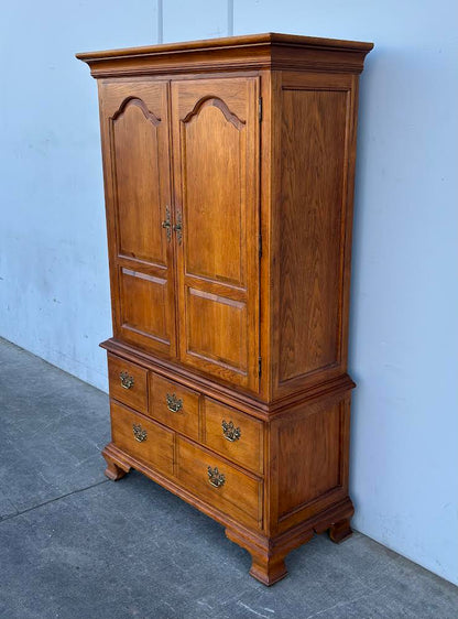 Thomasville Armoire Dresser Chest Solid Wood