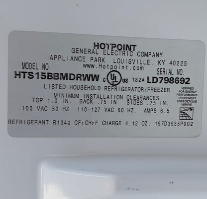 Hotpoint refrigerator