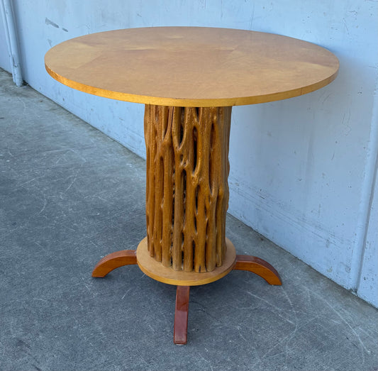 Small Area Table Round Wood