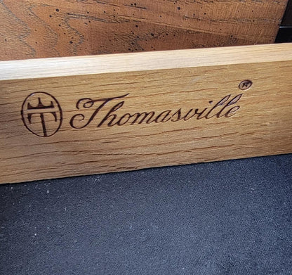 Thomasville buffet with wheels flip extending top
