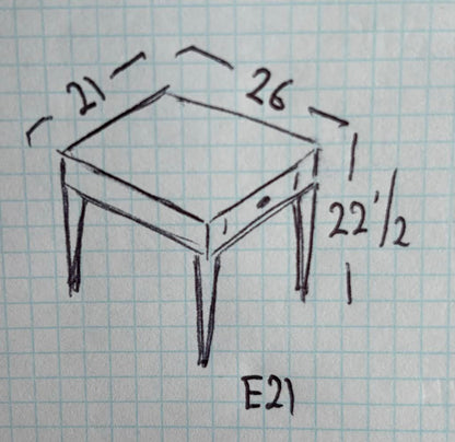Drexel Heritage ET Cetera 1982 Chinese End Table