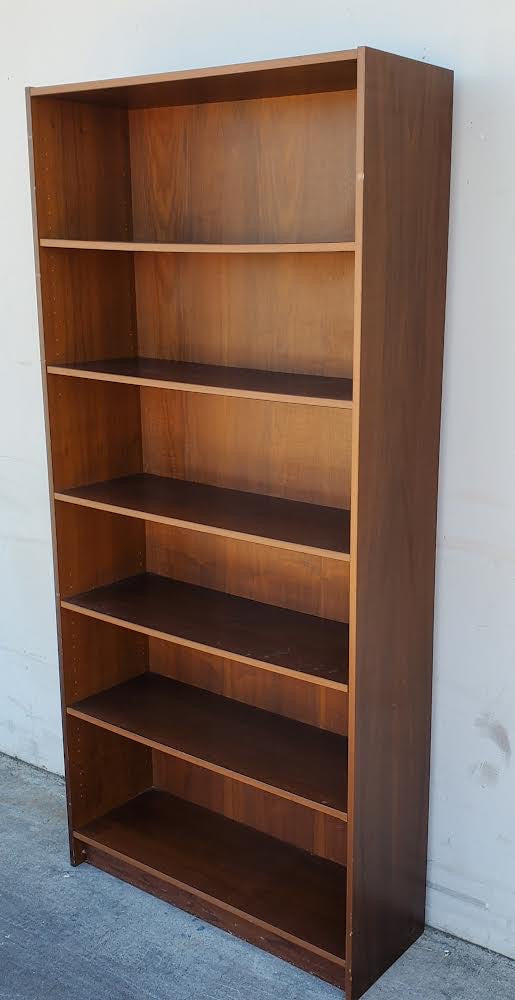 vintage modern 6 bookshelf /bookcase