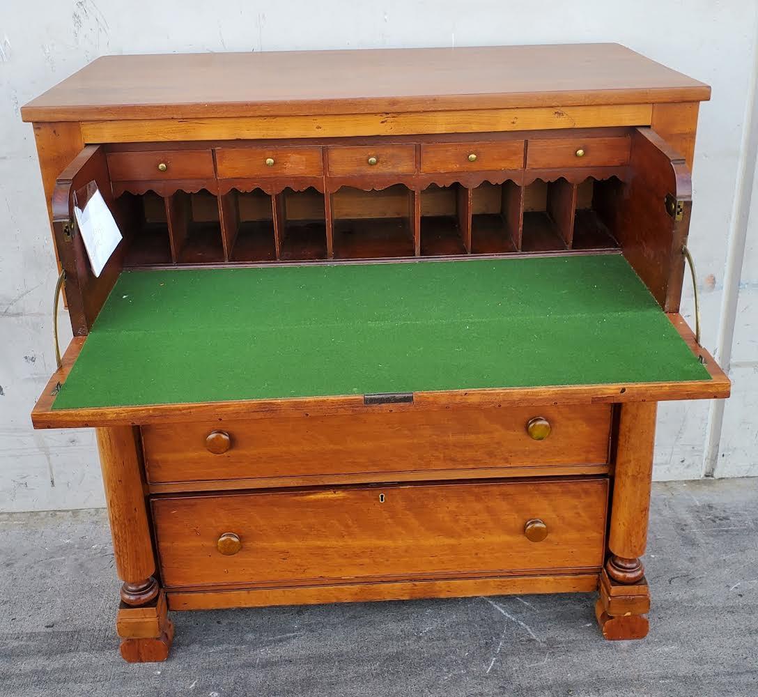 Secretary chest of drawers antique/vintage