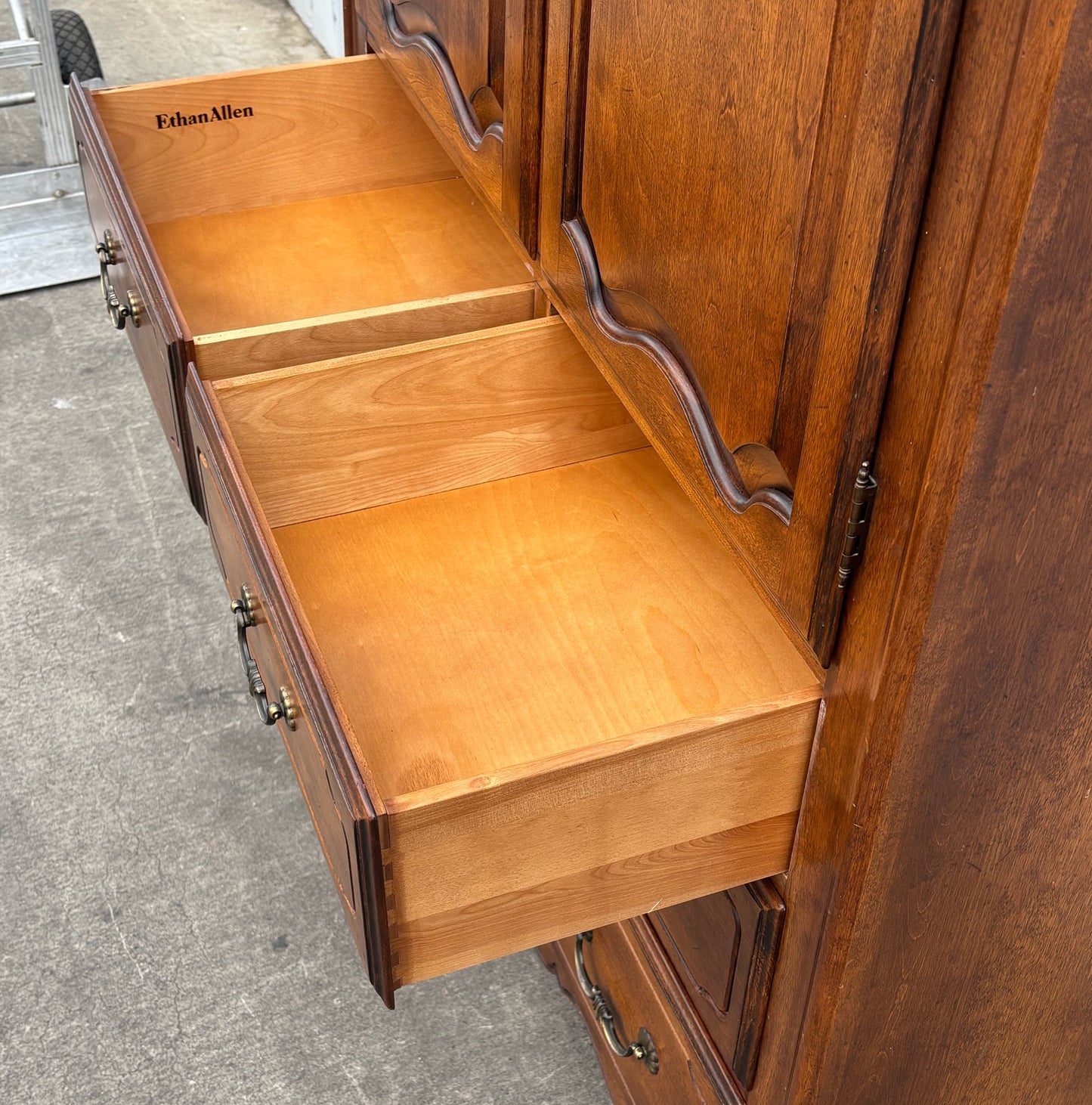 Ethan Allen wardrobe/ armoire cabinet