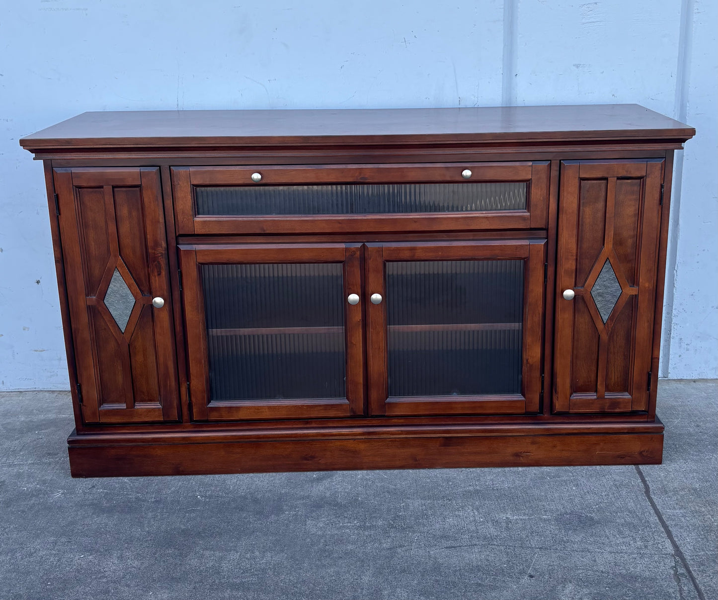 Dark wood sideboard/ buffet tv cabinet