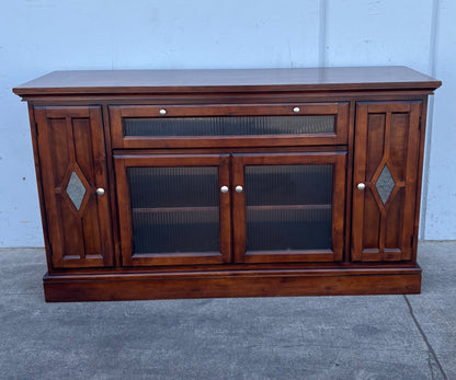 Dark wood sideboard/ buffet tv cabinet