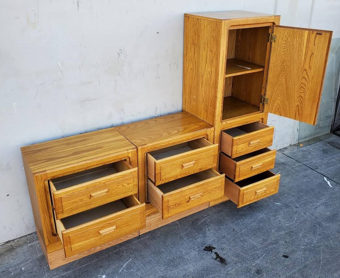 Nightstands/end/side tables and side cabinet with drawers