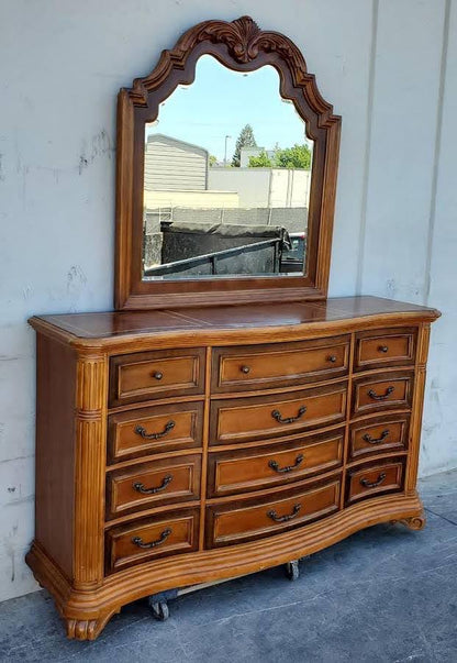 Chris Madden dresser/sideboard /buffet with mirror